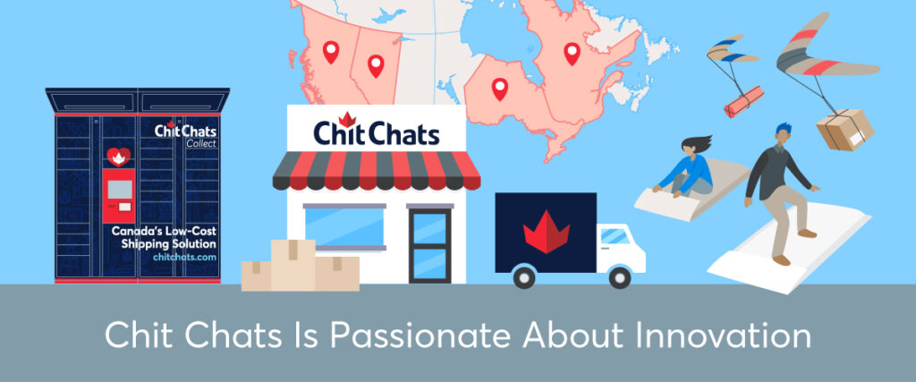 Showing how Chit Chats is focused on innovation.
